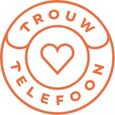 TrouwTelefoon logo