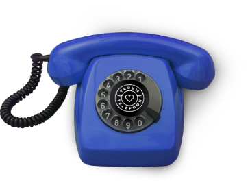 TrouwTelefoon Blauw