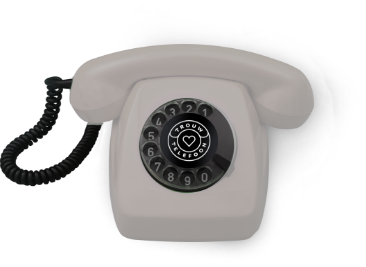 TrouwTelefoon Wit